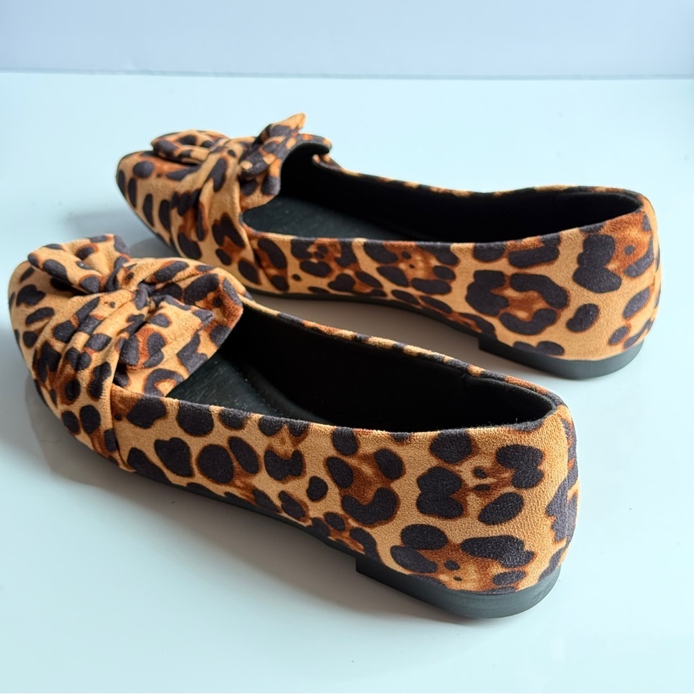 Musshoe Leopard Twist Casual Pointed Toe Flats - image 7
